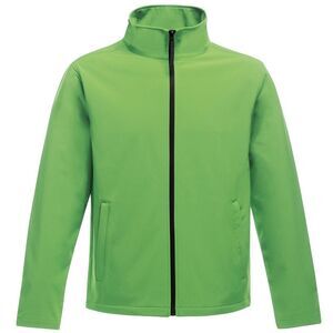 Regatta Standout Mens Ablaze Printable Softshell Jacket / Extreme Green/Black